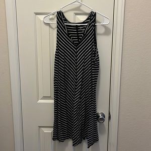 Two universal threads striped dresses